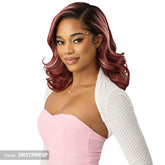 Outre Perfect Hairline Swoop Series Glueless 5" Deep Y-Part HD Lace Front Wig - Y-PART 201